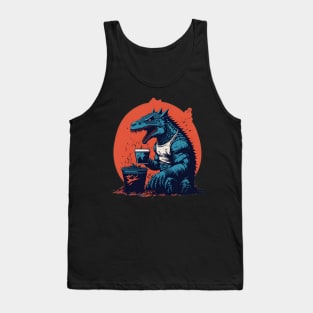 Retro Godzilla Tank Top